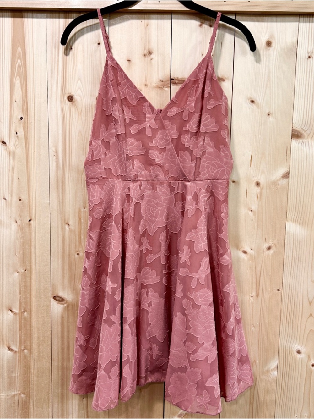Pink Jacquard Floral Skater Mini Dress, Small, Coquette Soft Girl Barbie